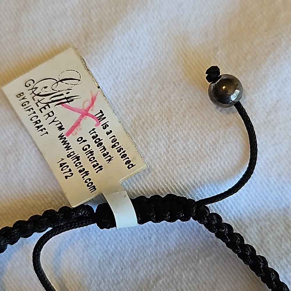 Giani Bernini NWT sterling silver cubic zirconia black 16" extention necklace - Picture 5 of 5